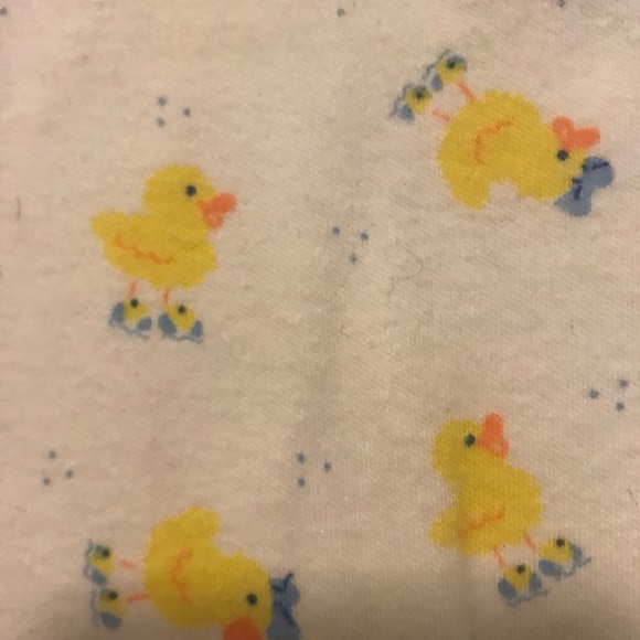 Absolutely Adorable Duckie Printw/Detachable Duckhead Booties 9 mo VGUC - Picture 5 of 11